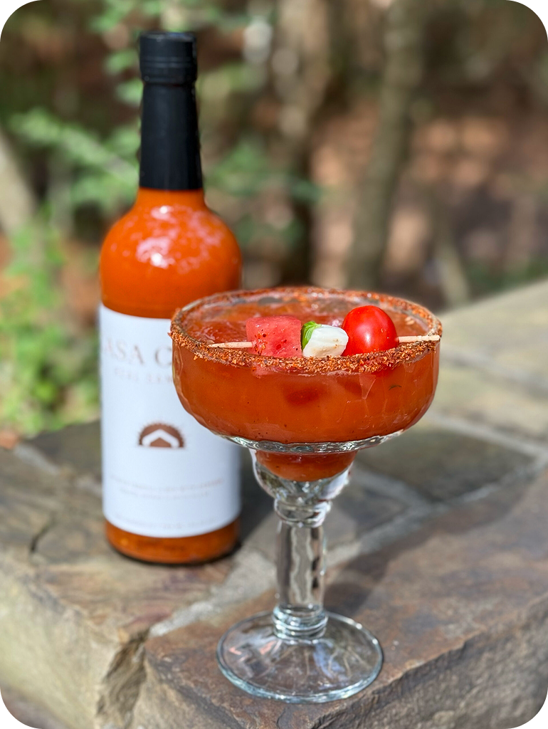 <p>Watermelon Basil<br/>Sangrita-Rita</p>